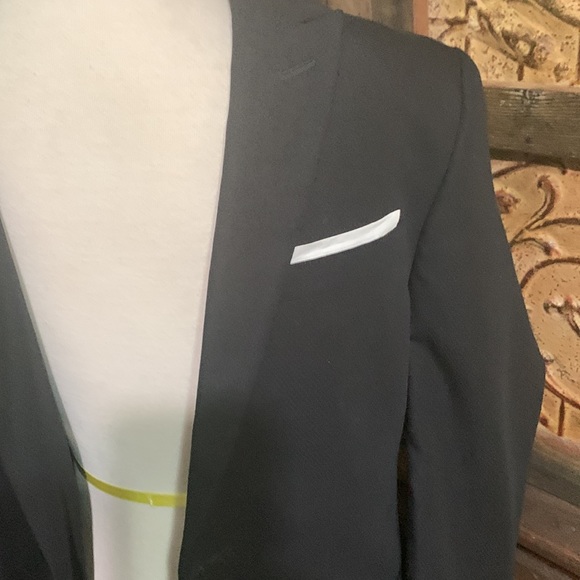 H&M Mens Black Sport Coat (Size: 36R) (NWT) - Picture 2 of 8